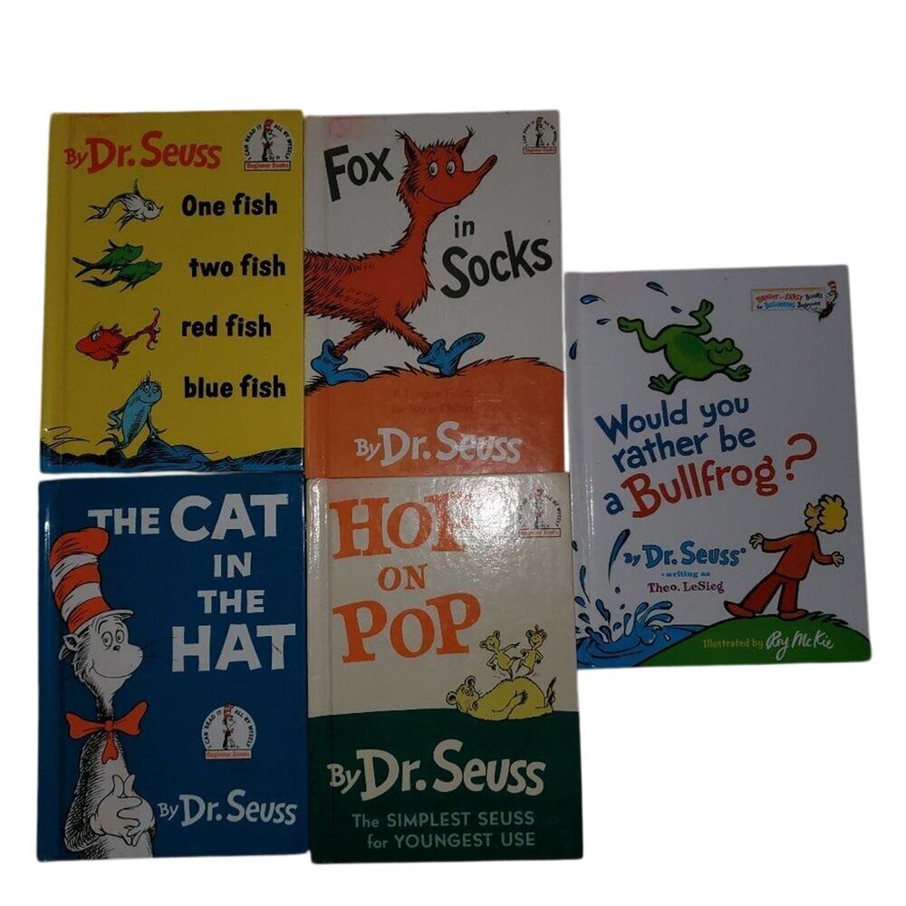 Dr. Seuss Set of 5 Box's || GUC